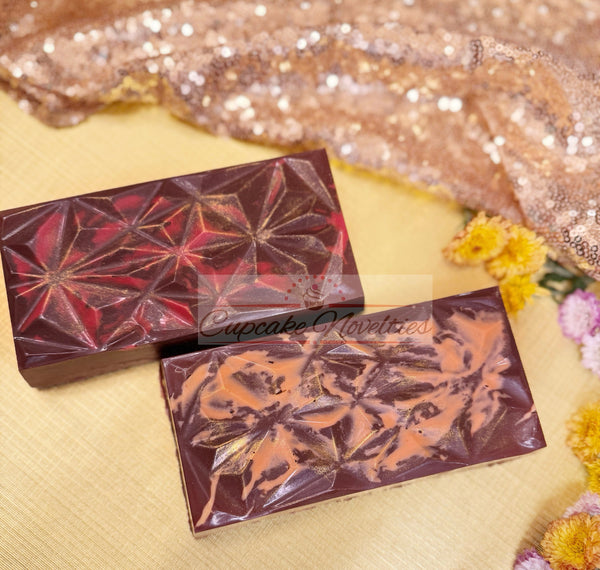 Pumpkin Cheesecake Stuffed Chocolate Bar Dessert Chocolate Bar Thanksgiving Fall Chocolate Holiday Gift Ideas Local Houston pickup or shipping
