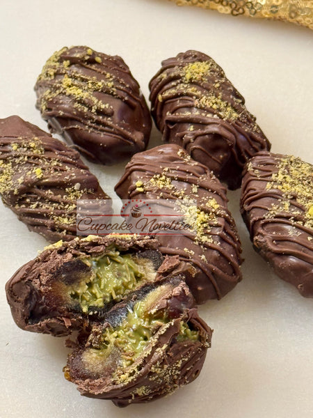 Dubai Chocolate Dates Gourmet Stuffed Dates Eid Dates Eid Party Favors Ramadan Eid Chocolate Eid Desserts Package Eid Decorations Eid Gift for Kids Eid Mubarak Eid Al Adha Decor Pistachio Kunafa Dates