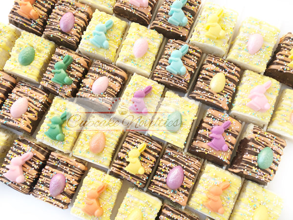 Easter Cookies Easter Basket Easter Chocolate Easter Bunny Rice Krispie Treats Party Favors Spring