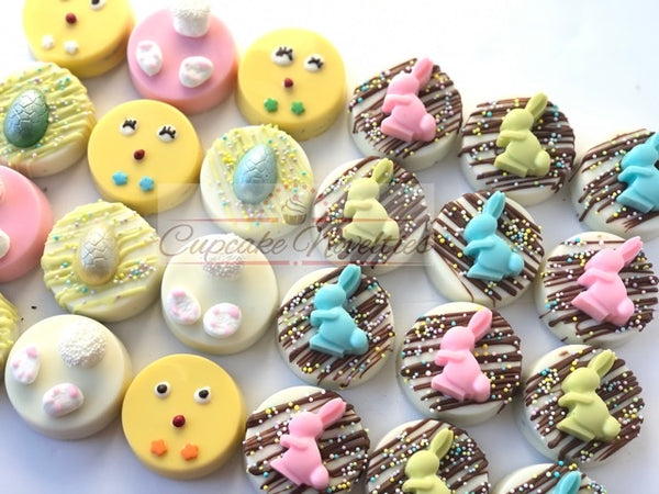 Easter Cookies Easter Basket Easter Chocolate Easter Bunny Rice Krispie Treats Party Favors Spring