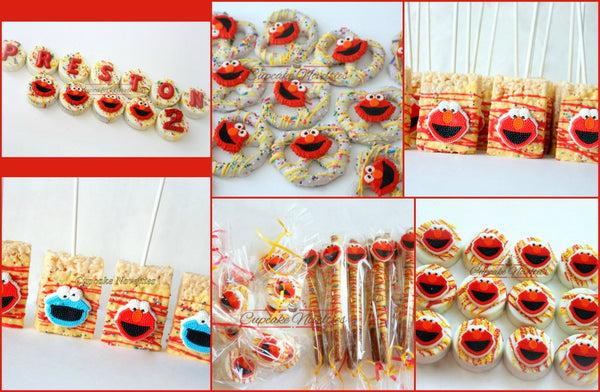 Teacher Gifts Teacher Cookies Sesame Street Birthday Elmo Cookies Elmo Birthday Party Favor Alphabet Party ABC Kindergarten Graduation Idea