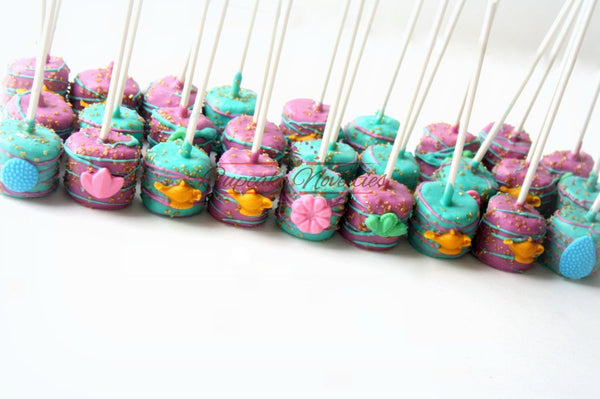 Shimmer and Shine Birthday Shimmer and Shine Party Favors Shimmer and Shine Cookies Genie Lamp Chocolate Jewels Favors Marshmallows Gemstone