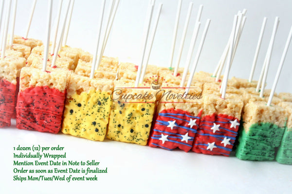 Superhero Birthday Super Hero Avengers Birthday Iron Man Birthday Captain America Birthday Party Favor Spiderman Birthday Rice Krispie Treat