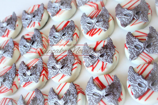 Masquerade Party Favors Masquerade Mask Cookies 40th Birthday Party Favors Chocolate Pop Mardi Gras Cookie New Year Cookies Masquerade Favor