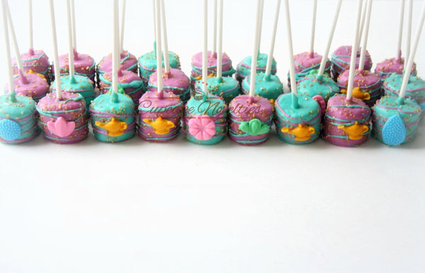 Shimmer and Shine Birthday Shimmer and Shine Party Favors Shimmer and Shine Cookies Genie Lamp Chocolate Jewels Favors Marshmallows Gemstone