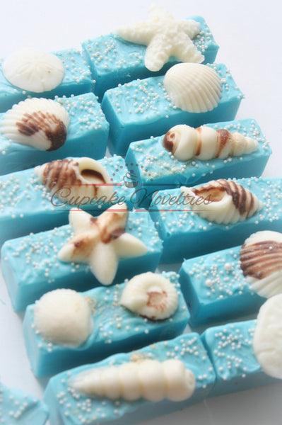 Under the Sea Birthday Under the Sea Cake Pops Seashell Cake Pops Seashell Cookies Under the Sea Baby Shower Bride Gift Beach Wedding Favors
