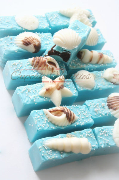 Under the Sea Birthday Under the Sea Cake Pops Seashell Cake Pops Seashell Cookies Under the Sea Baby Shower Bride Gift Beach Wedding Favors