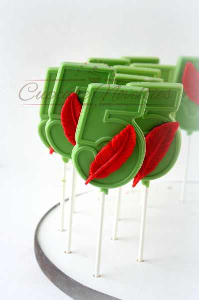 Peter Pan Birthday Peter Pan Baby Shower Peter Pan Cookies Feather Chocolate Pops Peter Pan Party Favors Neverland Birthday Peter Pan Decor