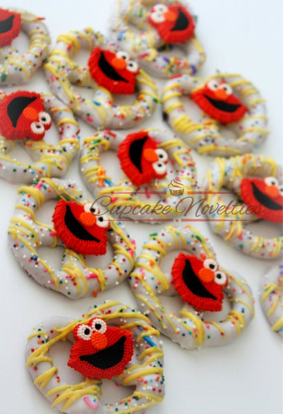 Teacher Gifts Teacher Cookies Sesame Street Birthday Elmo Cookies Elmo Birthday Party Favor Alphabet Party ABC Kindergarten Graduation Idea
