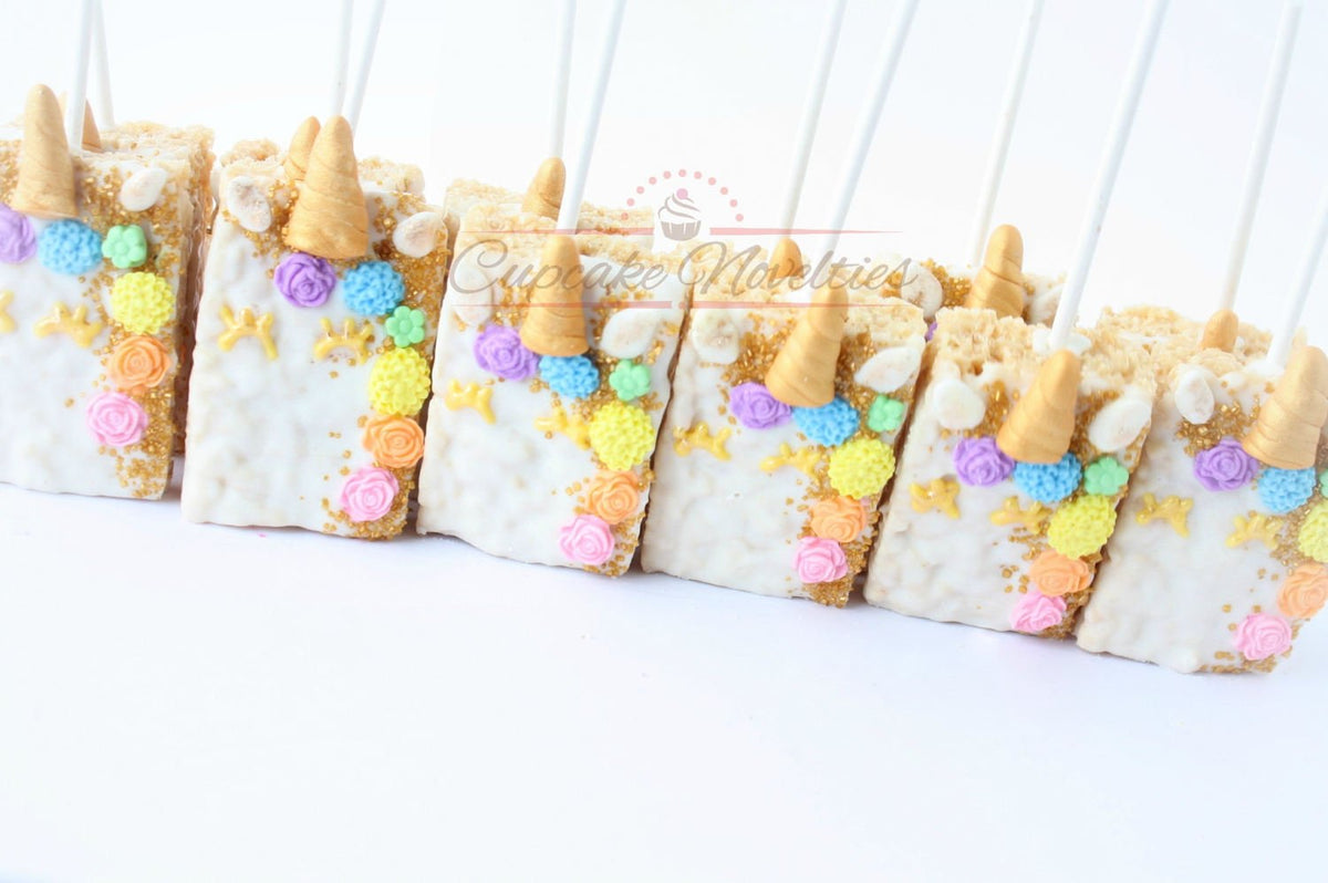 Unicorn Party Unicorn Birthday Favors Unicorn Rice Krispie Unicorn Coo –  Cupcake Novelties