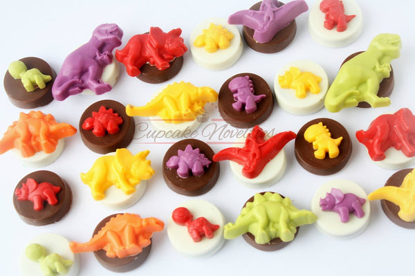 Dinosaur Birthday Dinosaur Chocolate Favors Dinosaur Cupcake Toppers The Good Dinosaur Dinosaur Baby Shower Trex Party Dinosaur Cake Topper
