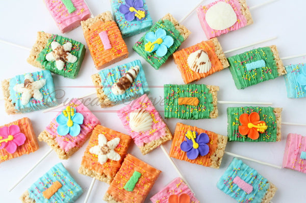 Moana Birthday Moana Party Favors Luau Cookie Luau Birthday Luau party Hawaiian Party Tropical party Beach Party Flamingle Tiki Party Cookie