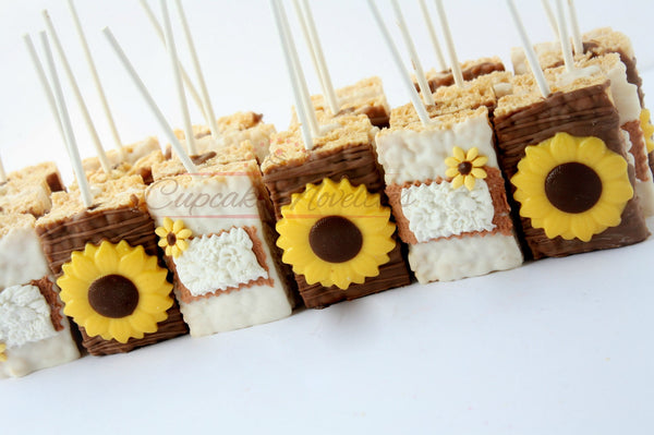 Rustic Wedding Favors Fall Wedding Favors Burlap and Lace Wedding Barn Wedding Autumn Wedding Favor Burlap and Lace Cookies Sunflower Cookie