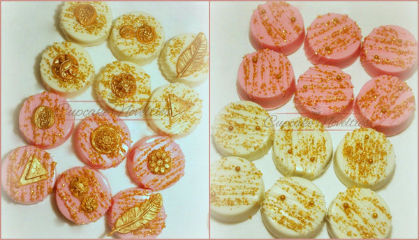 Art Deco Cookies Chocolate Oreos Great Gatsby Cookies Great Gatsby Party 1920s Party Vintage Cookies Black Gold Cookies Gatsby Party Favor