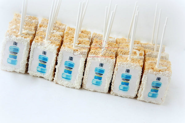 Dental Hygienist Gift Dentist Gift Tooth Cookies Teeth Chocolate Rice Krispie Treats Assistant Listerine Bottle Dental Office Opening Favor