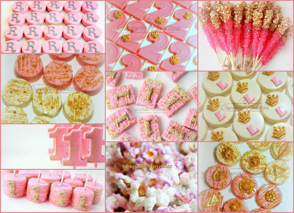 Fairy Cookies Fairy Tea Party Fairy Birthday Party Angel Cookies Fairy Garden Pink Gold Birthday Pink Gold Baby Shower First Communion Favor