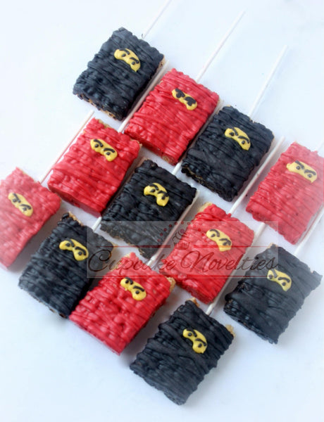 Ninja Birthday Ninja Cookies Martial Arts Birthday Karate Cookies Karate Party Karate Birthday Building Block Ninja Party Favors Martial Art