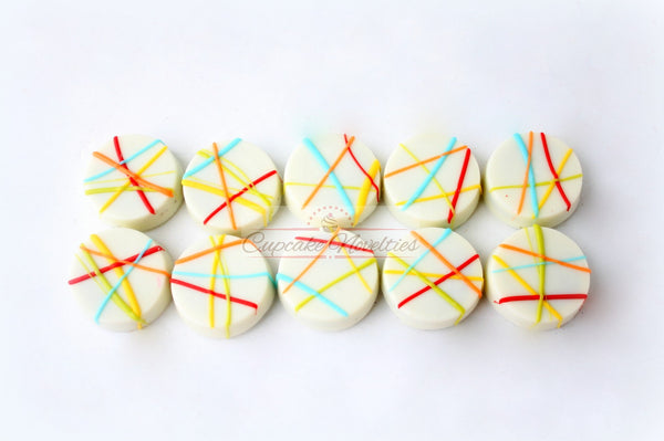 Laser Tag Birthday Laser Tag Party Laser Tag Party Favors Laser Tag Cookies Laser Tag Oreos Rainbow Party Rainbow Birthday Paint Party Favor