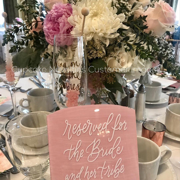 Pink Gold Birthday Pink Gold Baby Shower Pink Gold Wedding Favors Pink Gold Cookies Gold Rock Candy Pink Gold Bridal Shower Dessert Table