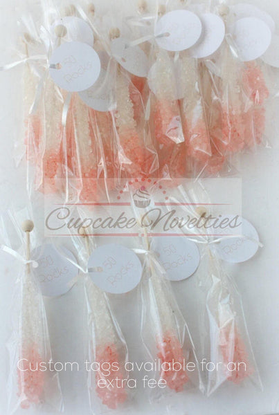 Purple Gold Birthday Pink Gold Birthday Purple Gold Wedding Favors Gold Rock Candy Pink Gold Baby Shower Gold Bridal Shower Dessert Table