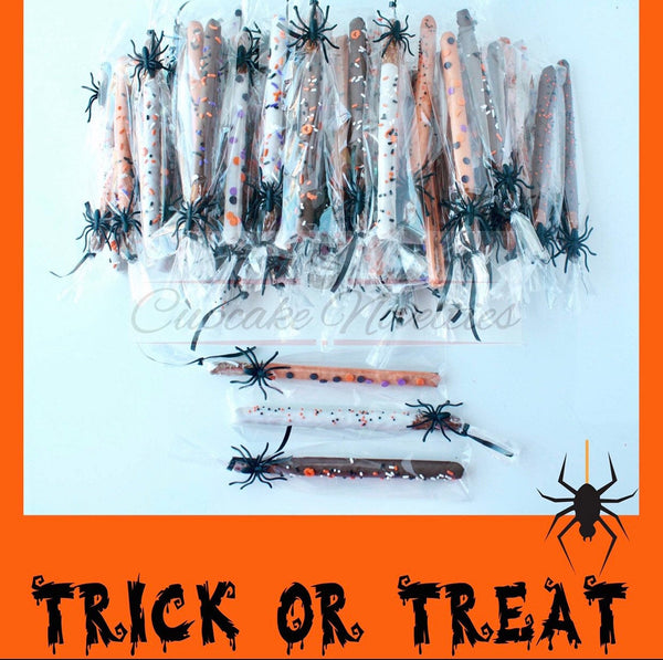 Halloween Cookies Halloween Party Halloween Candy Halloween Party Favors Halloween Rock Candy Trick or Treat Jack O Lantern Boo Mummy Spider
