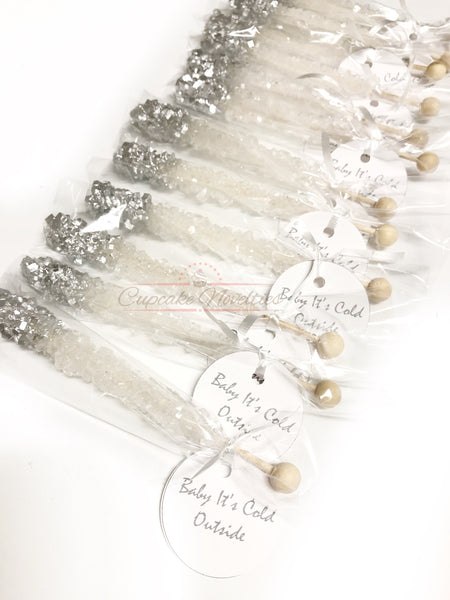 Baby It’s Cold Outside Winter Onederland Cookie Winter Wedding Favor Winter Baby Shower Winter Birthday Party Silver Wedding Anniversary