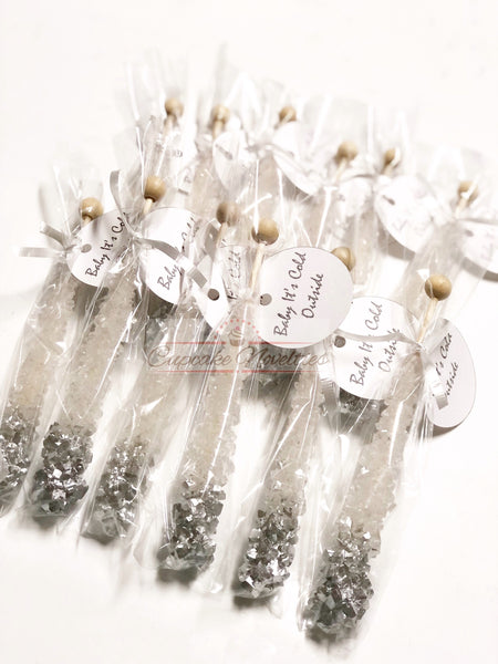 Baby It’s Cold Outside Winter Onederland Cookie Winter Wedding Favor Winter Baby Shower Winter Birthday Party Silver Wedding Anniversary