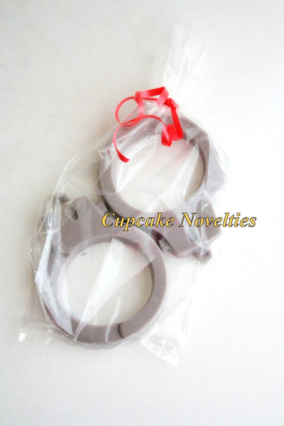 12 Chocolate Handcuffs Candy 50 Shades of Grey Party Favor Police Birthday Police Gifts Police Officer Unique Gifts Cop Birthday Party Favor