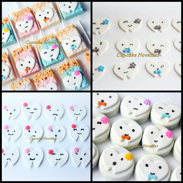 Dental Hygienist Gift Dentist Gift Tooth Cookies Teeth Chocolate Rice Krispie Treats Assistant Listerine Bottle Dental Office Opening Favor