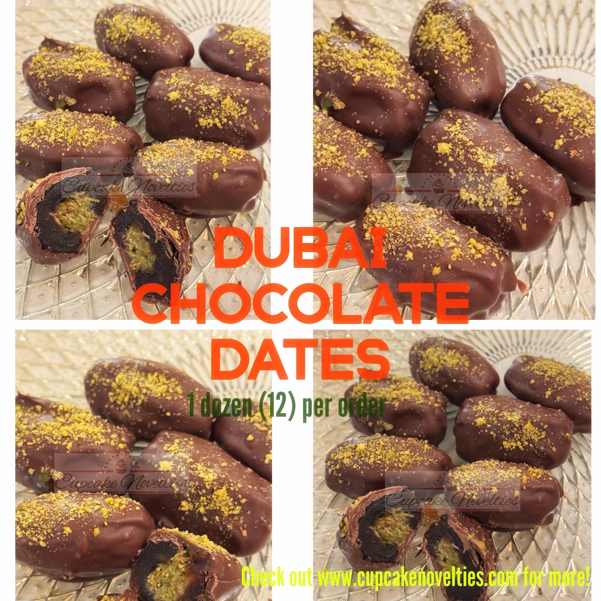 Dubai Chocolate Dates Gourmet Stuffed Dates Eid Dates Eid Party Favors Ramadan Eid Chocolate Eid Desserts Package Eid Decorations Eid Gift for Kids Eid Mubarak Eid Al Adha Decor Pistachio Kunafa Dates