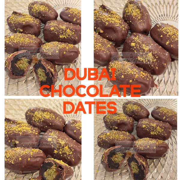 Dubai Chocolate Dates Gourmet Stuffed Dates Eid Dates Eid Party Favors Ramadan Eid Chocolate Eid Desserts Package Eid Decorations Eid Gift for Kids Eid Mubarak Eid Al Adha Decor Pistachio Kunafa Dates