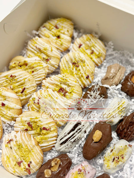 Ramadan Cookies Eid Cookies Pistachio Cookies Stuffed Dates Eid Party Favors Eid Desserts Package Eid Ramadan Decor Eid Gift Box Eid Mubarak