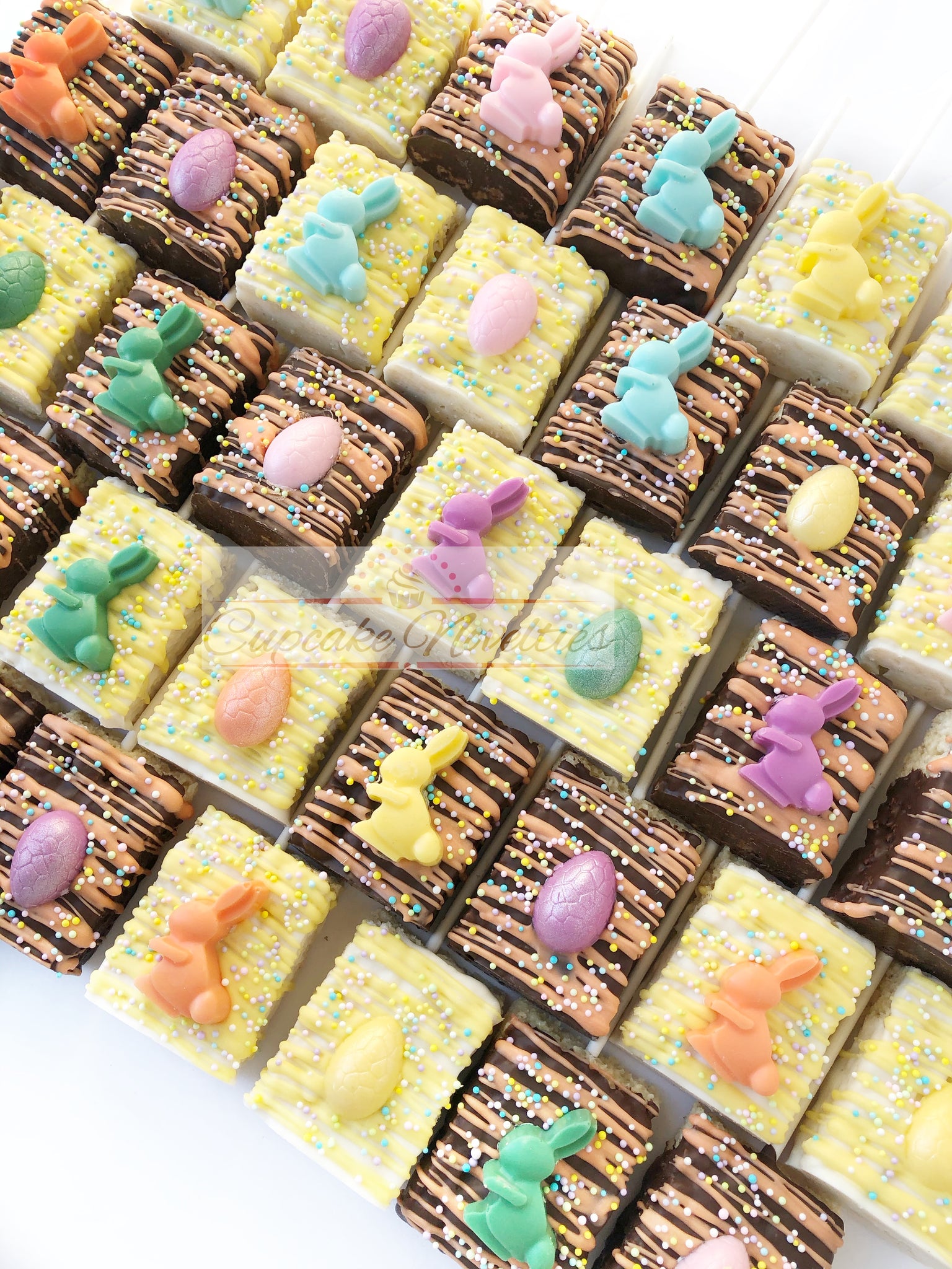 Easter Cookies Easter Basket Easter Chocolate Easter Bunny Rice Krispie Treats Party Favors Spring
