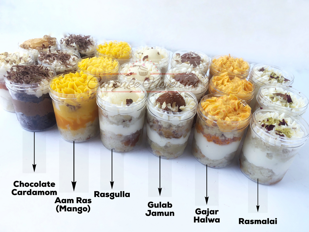 Order Fresh mango Jar Cake Online From Infinity Chocolatiers,Palwal