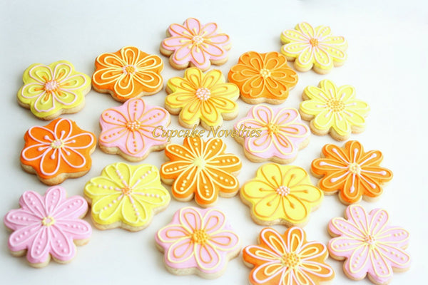 Fairy Birthday Flower Birthday Floral Birthday Party Spring Birthday Spring Baby Shower Favors Flower Cookies Spring Cookies Mothers Day