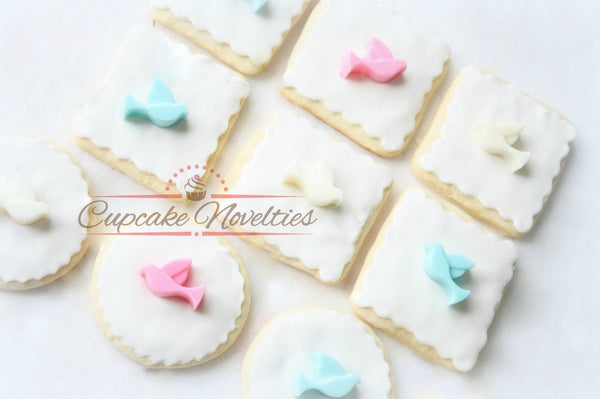 Dove Cookies Bird Cookies First Holy Communion Cookies Christening Cookies Baptism Cookies Baptism Favors Christening Favors Communion Favor