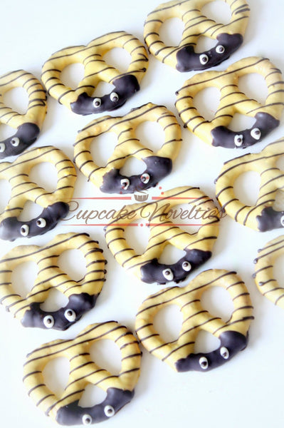 Bumble Bee Birthday Bumble Bee Baby Shower Bee Cookies Bumble Bee Pretzels Winnie the Pooh Birthday What will it Bee Gender Reveal Pooh Baby