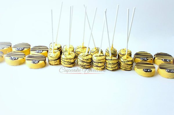 Bumble bee Birthday Party Bumble Bee Baby Shower What Will it Bee Gender Reveal Favors Bee Cookies Bee Marshmallows Pooh Birthday Pooh Baby