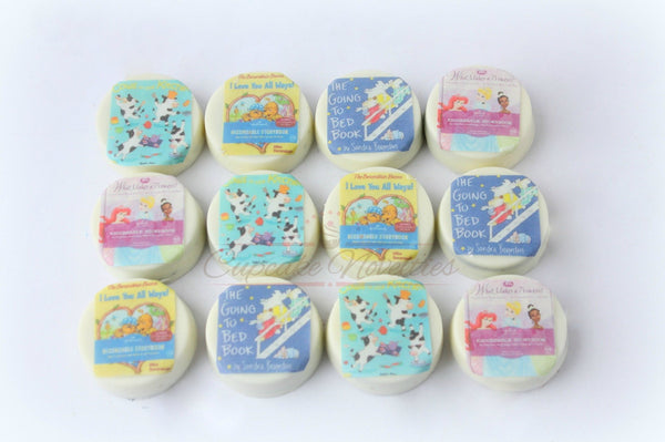Book Baby Shower Book themed Baby Shower Book Birthday Book Cookies Oreos Classroom Party Nursery Rhyme Baby Shower Storybook Baby Shower