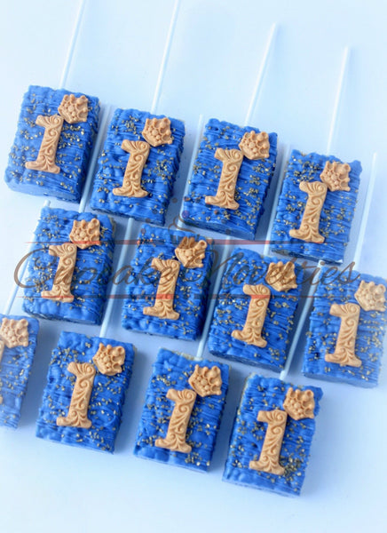 Royal Prince Birthday Royal Prince First Birthday Royal Blue Gold Birthday Favors First Birthday Cookies Royal Blue Gold Cookies Birthday