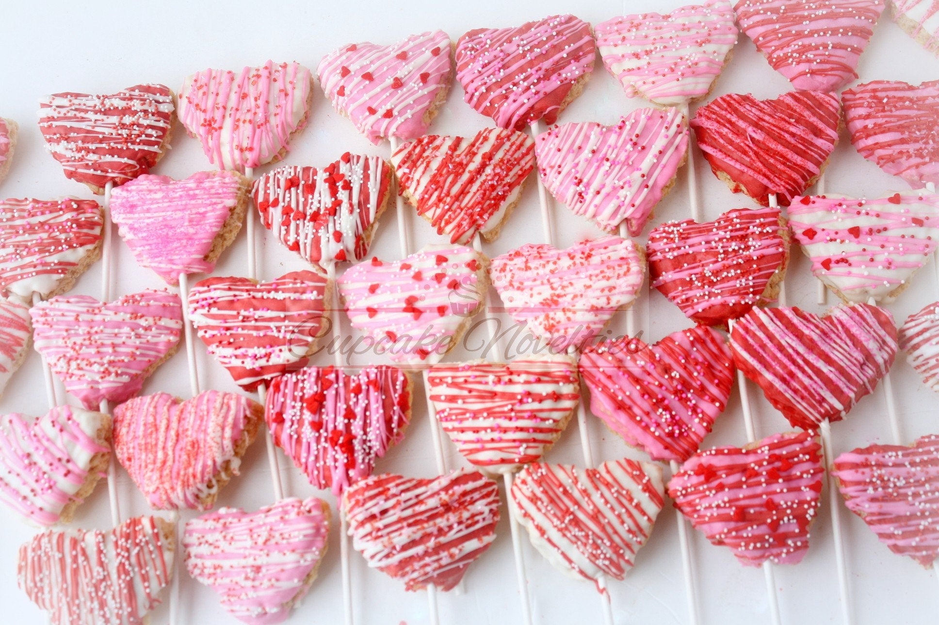 Valentines Day Cookies Galentines Day Cookies Valentines Day Gifts Valentines Party Favor Valentine Dessert Rice Krispie Treats Heart Cookie
