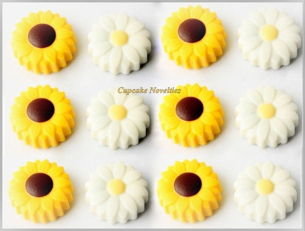 Cowgirl Birthday Party Spring Cookie Daisy Sunflowers Garden Cookies Oreos Sunflower Cookies Daisy Cookies Rustic Wedding Favors Mothers Day