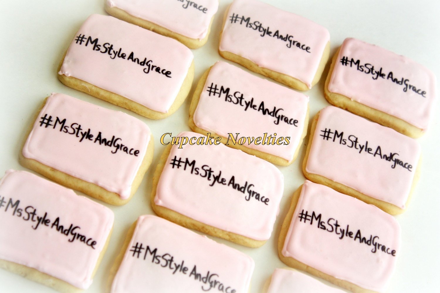 Hashtag Cookies Decorated Sugar Cookies Wedding Welcome Bags
