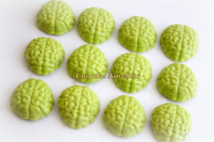 Mad Scientist Genius Birthday Lime Green Chocolate Brains Shaped Oreos Cookies Pops Teacher Appreciation Gifts Classroom Treats Edible Gifts