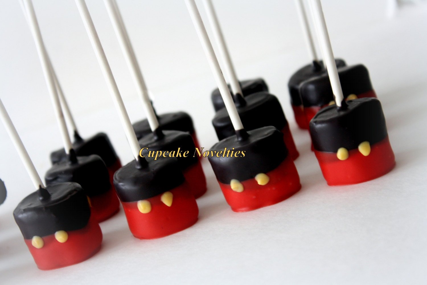 Red Black Yellow Buttons Boy Birthday Party Favors Gourmet Chocolate dipped Marshmallows Boy Birthday Cookies Dessert Table Classroom Treats