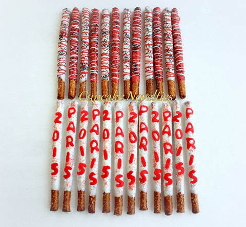 Graduation Cookies Graduation Party Favors Message Cookies Pretzels Diploma Cookies Chocolate Cookies Grad Gifts Monogram Grad Favors Ideas