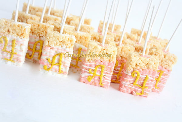 White Gold Birthday Pink Gold Birthday White Gold Wedding Favors Gold Cake Pops Pink Gold Baby Shower Gold Bridal Shower Glitter Cookies