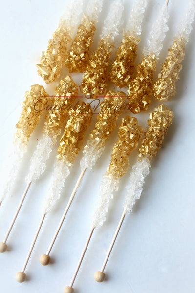 White Gold Wedding Favors, Unicorn Birthday, Unicorn Baby Shower, White Wedding Favors, Christmas Wedding, Holiday Wedding, White Gold Rock Candy, Edible Wedding Favors, Wedding Dessert Table, Wedding Candy Bar